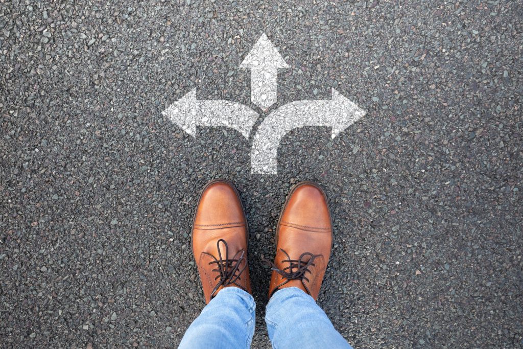 The way forward.