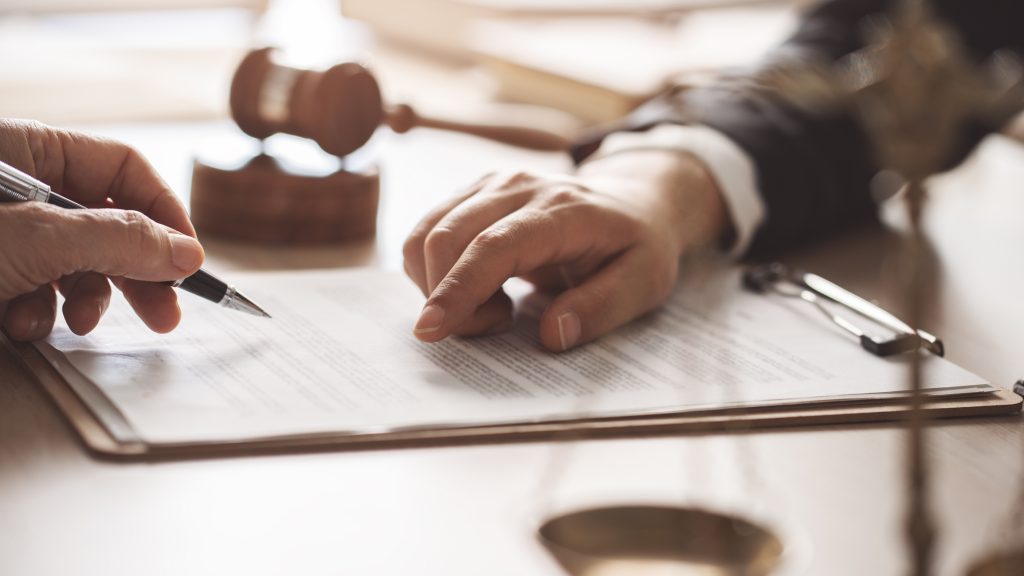 Concept of justice, law and legal system